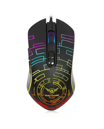 Tiendas EFE Mouse gamer usb rgb target m817 micronics oferta