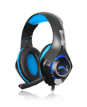 Tiendas EFE Auricular gamer led con micrófono therodactil hg800 micronics oferta