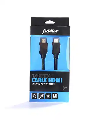 Tiendas EFE Cable hdmi 30 awg 1.8 mts oferta