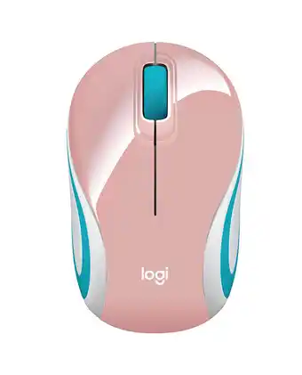 Tiendas EFE Mouse inalámbrico logitech m187 - rosa oferta