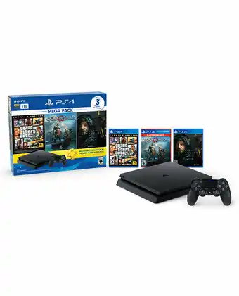 Tiendas EFE Megapack playstation 4 1tb + gta v premium edition + god of war + death stranding oferta
