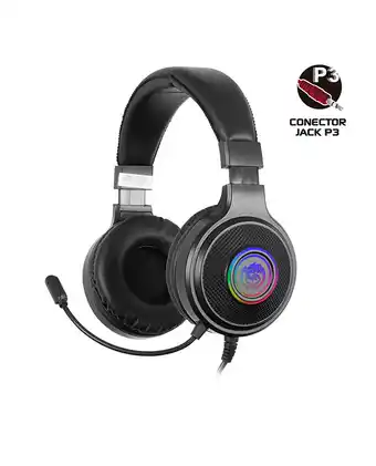 Tiendas EFE Audífonos gamer cybertel epico hg503 led con micro oferta