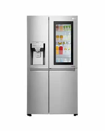 Tiendas EFE Refrigeradora lg instaview side by side ls65sxn 601l con hygiene fresh - plateada oferta