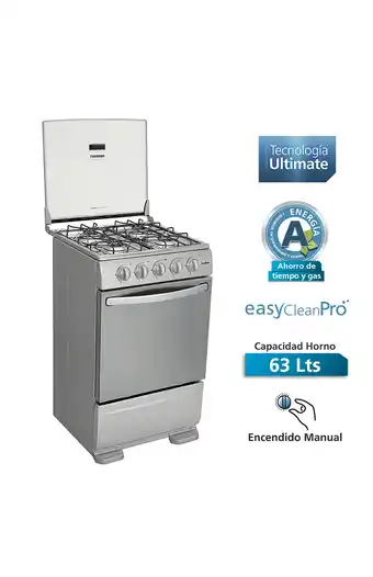 Tiendas EFE Cocina a gas mabe tx5110p0 4 quemadores oferta