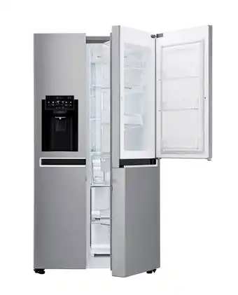 Tiendas EFE Refrigeradora lg side by side gs65sdpn 601l con puerta mágica - plateada oferta