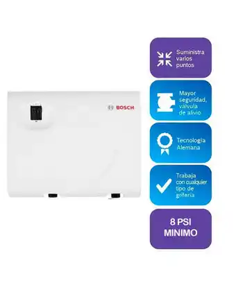 Tiendas EFE Terma eléctrica bosch 50l top + kit oferta