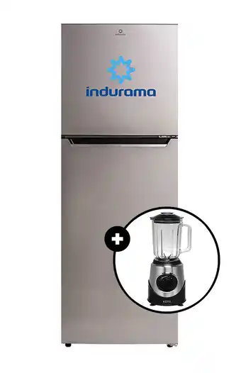 Tiendas EFE Refrigeradora indurama ri-379 250l no frost - plateado oferta