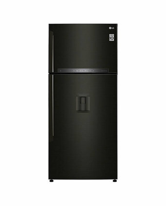 Tiendas EFE Refrigeradora lg top freezerlt51sgd 509l con hygiene fresh - negra oferta