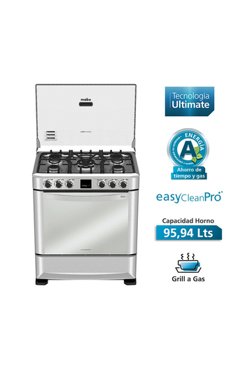 Tiendas EFE Cocina a gas mabe cmp7670fx0 5 quemadores oferta