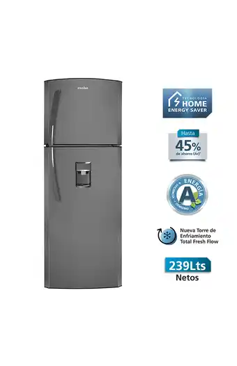 Tiendas EFE Refrigeradora mabe 250l con dispensador no frost rma250fypl oferta