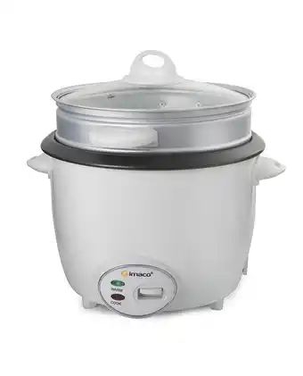 Tiendas EFE Olla arrocera imaco rc22ve antiadherente steamer 2.2 l oferta