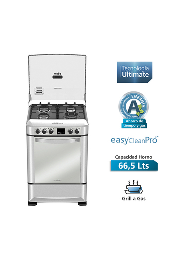 Tiendas EFE Cocina a gas mabe cmp6085fx0 4 quemadores oferta