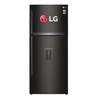 Tiendas EFE Refrigeradora lg gt41agd 396l - negro oferta