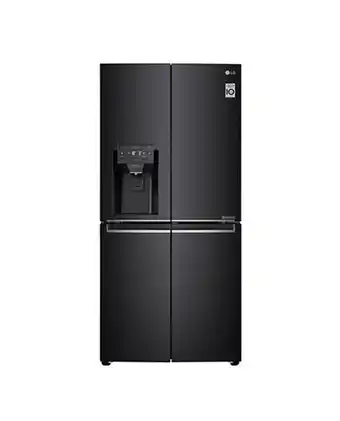 Tiendas EFE Refrigeradora lg french door lm57sdt 426l con hygiene fresh - negro mate oferta