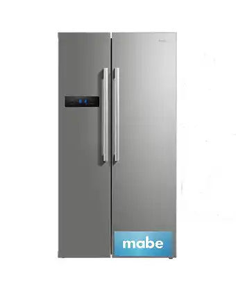 Tiendas EFE Refrigeradora mabe 510l side by side msd525serbs0 bord oferta