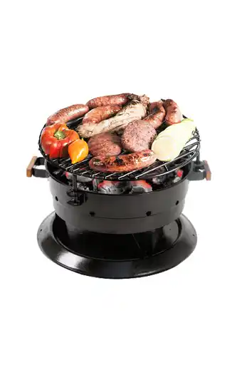 Tiendas EFE Parrillita portátil carbón 2 niveles spartan grills oferta