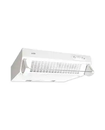 Tiendas EFE Campana sole lazio blanco 90cms 1 motor 3 velocidades oferta