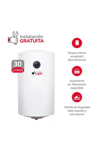 Tiendas EFE Terma one 30 litros bryant oferta