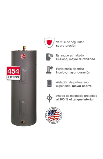 Tiendas EFE Terma eléctrica rheem 454 lt 380/10kw oferta