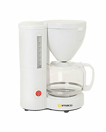 Tiendas EFE Cafetera imaco cm608 6 a 8 tazas - blanco oferta