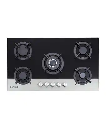 Tiendas EFE Encimera aghaso agh05 mesa de vidrio 90 cm oferta