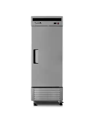 Tiendas EFE Refrigerador industrial ventus 610 lts acero inox 1 pta vidrio oferta