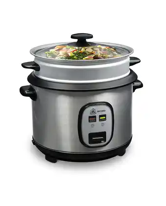 Tiendas EFE Olla arrocera multiusos record 1.8l - acero oferta
