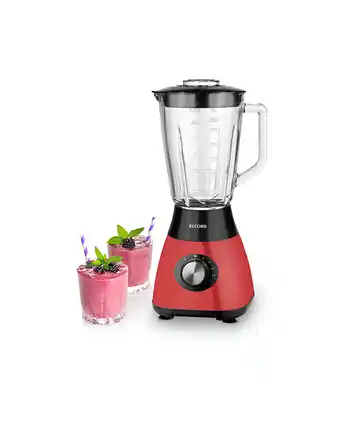 Tiendas EFE Licuadora record 1.5l 4 velocidades - rojo metalizado oferta