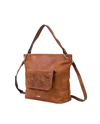 Tiendas EFE Cartera istanbul ss21 hobo bag l med.brown oferta