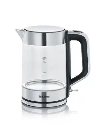 Tiendas EFE Hervidor de agua de cristal severin 1.7 l oferta