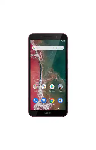 Tiendas EFE Nokia c1 plus 32gb 1gb ltau - rojo oferta