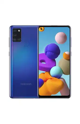 Tiendas EFE Samsung galaxy a21s 64gb 4gb ram - azul oferta