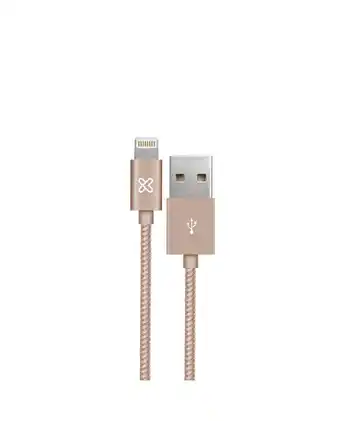 Cable lightning klip xtreme para apple de 2 metros - rosa
