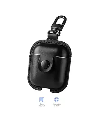 Tiendas EFE Case cuero usams con llavero negro us-bh4275 oferta