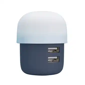Tiendas EFE Adaptador icarer en forma de honguito - azul oferta
