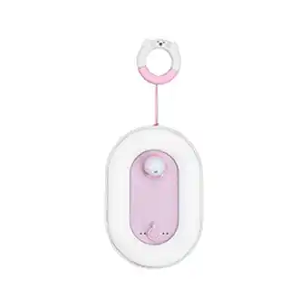 Tiendas EFE Power bank icarer kayak con luz y calentador de manos 10000mah - rosado oferta