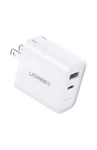 Tiendas EFE Cargador de pared ugreen 18w usb-c + pd&qc oferta