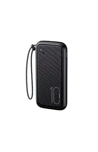 Tiendas EFE Power bank usams 10,000 mah + cinta us-cd150 - negro oferta