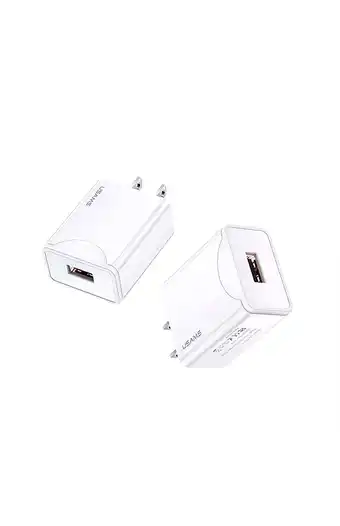 Tiendas EFE Cargador de pared usams t29 2.1a us-cc101 - blanco oferta