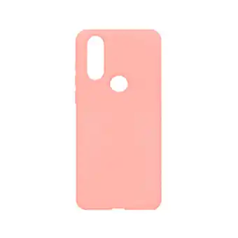 Tiendas EFE Case siliconado para motorola one action coral oferta