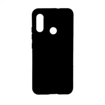 Tiendas EFE Case siliconado para motorola e6 plus negro oferta