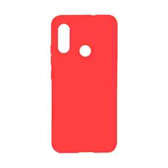 Tiendas EFE Case siliconado para motorola e6 plus rojo oferta