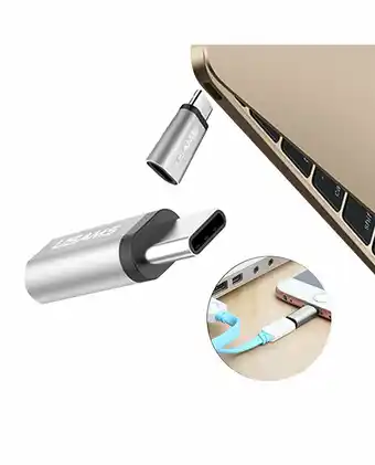 Tiendas EFE Adaptador metal type-c a micro us-sj021 oferta