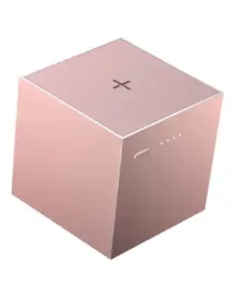 Tiendas EFE Cargador inalámbrico inteligente de 3.000 mah cubo two usbepower - pink gold oferta