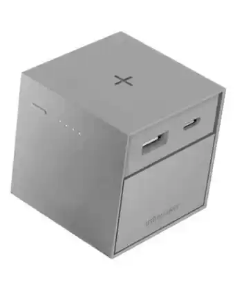 Tiendas EFE Cargador inalámbrico inteligente de 3.000 mah cubo two usbepower - space gray oferta