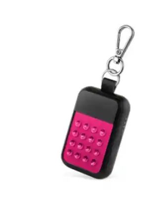 Tiendas EFE Llavero cargador inalámbrico de 1.000 mah keywi one usbepower - neon pink oferta
