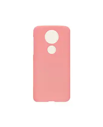 Tiendas EFE Case siliconado motorola e5 plus - rosado oferta