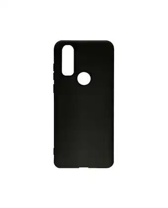 Tiendas EFE Case siliconado motorola one action - negro oferta