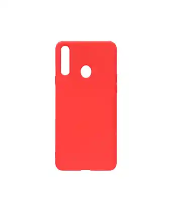 Tiendas EFE Case siliconado samsung galaxy a20s - rojo oferta