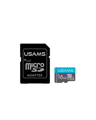 Tiendas EFE Tarjeta micro sd high speed 16g + adapter usams oferta